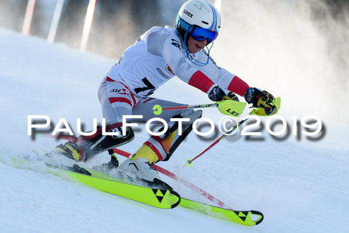 DSV Dt. Schülercup U14 SL 20.01.2019 Slalom