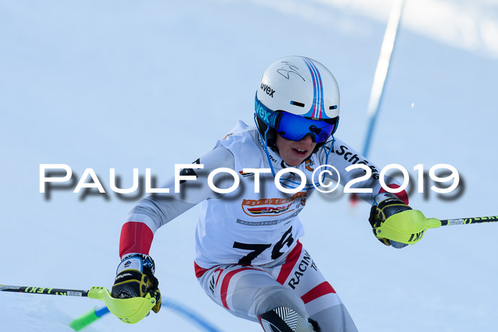 DSV Dt. Schülercup U14 SL 20.01.2019 Slalom