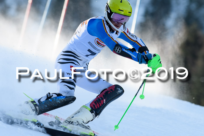 DSV Dt. Schülercup U14 SL 20.01.2019 Slalom