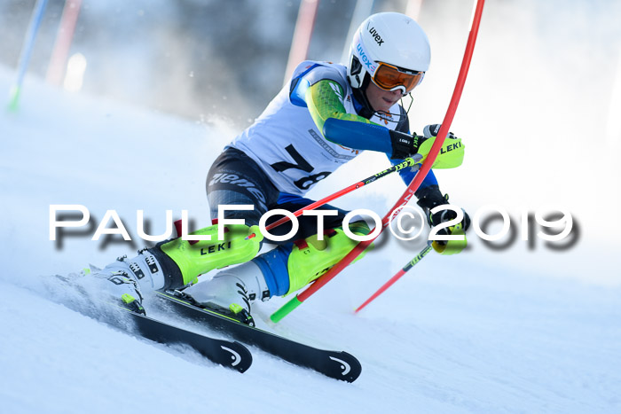 DSV Dt. Schülercup U14 SL 20.01.2019 Slalom