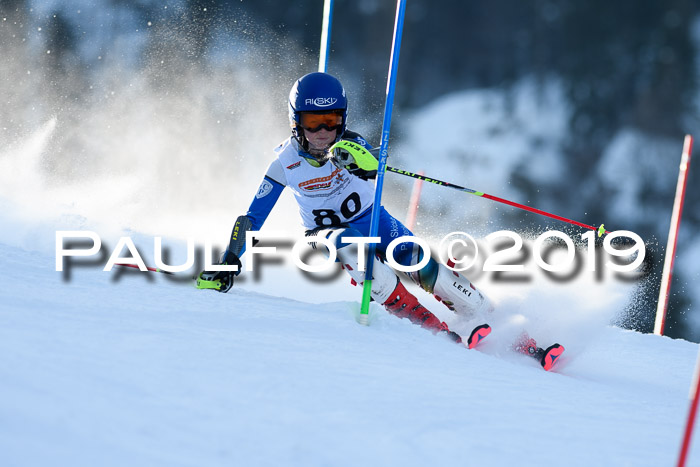 DSV Dt. Schülercup U14 SL 20.01.2019 Slalom