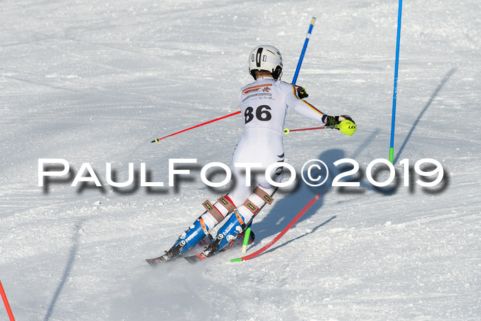 DSV Dt. Schülercup U14 SL 20.01.2019 Slalom