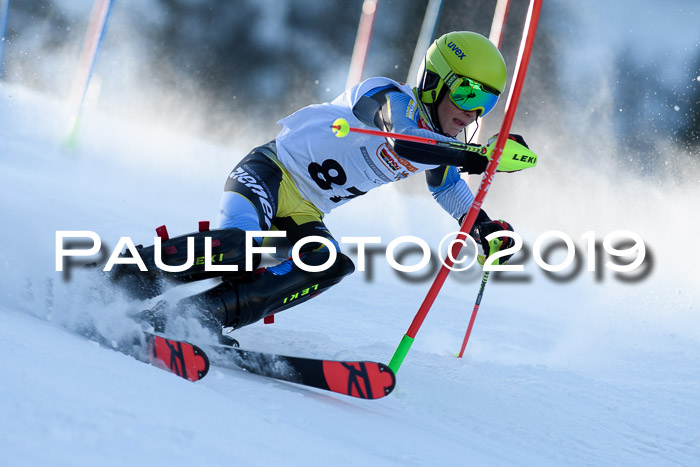 DSV Dt. Schülercup U14 SL 20.01.2019 Slalom