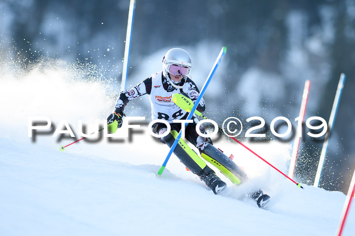 DSV Dt. Schülercup U14 SL 20.01.2019 Slalom