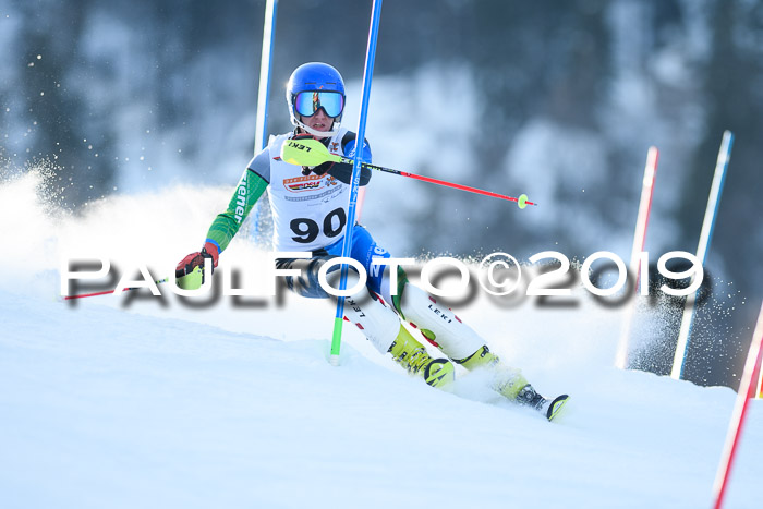 DSV Dt. Schülercup U14 SL 20.01.2019 Slalom