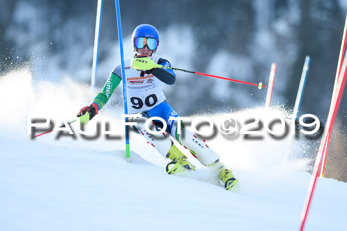 DSV Dt. Schülercup U14 SL 20.01.2019 Slalom