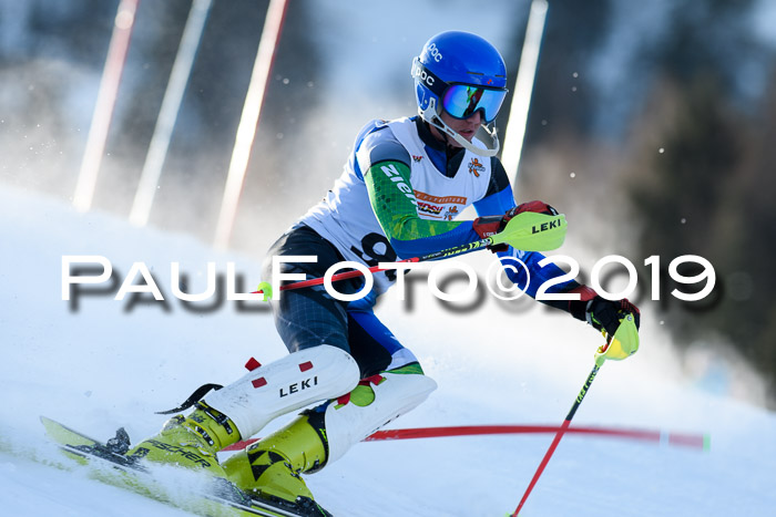 DSV Dt. Schülercup U14 SL 20.01.2019 Slalom