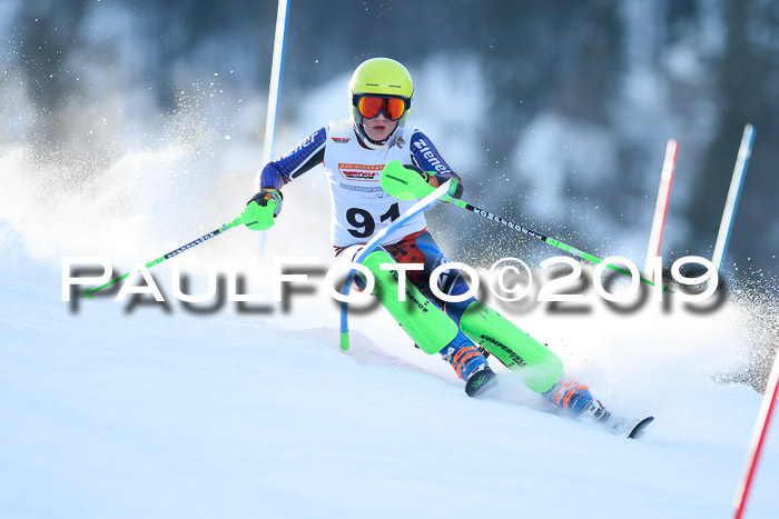 DSV Dt. Schülercup U14 SL 20.01.2019 Slalom