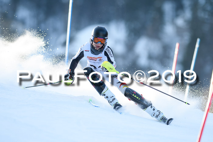 DSV Dt. Schülercup U14 SL 20.01.2019 Slalom