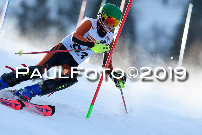 DSV Dt. Schülercup U14 SL 20.01.2019 Slalom