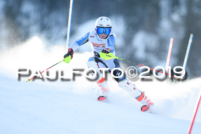 DSV Dt. Schülercup U14 SL 20.01.2019 Slalom