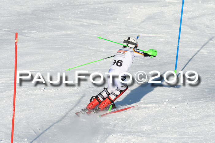 DSV Dt. Schülercup U14 SL 20.01.2019 Slalom