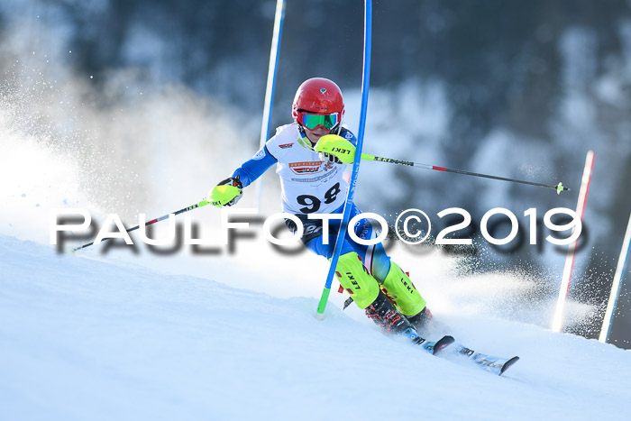 DSV Dt. Schülercup U14 SL 20.01.2019 Slalom