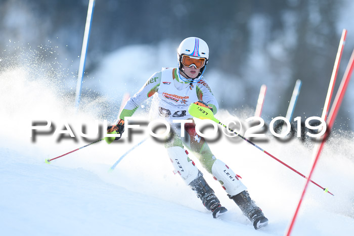 DSV Dt. Schülercup U14 SL 20.01.2019 Slalom