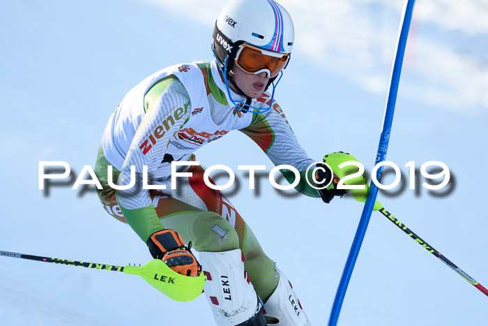 DSV Dt. Schülercup U14 SL 20.01.2019 Slalom