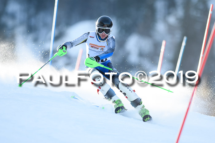 DSV Dt. Schülercup U14 SL 20.01.2019 Slalom