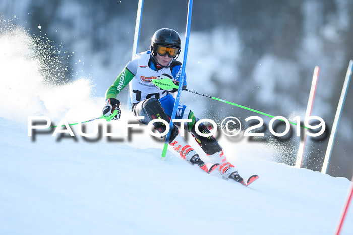 DSV Dt. Schülercup U14 SL 20.01.2019 Slalom