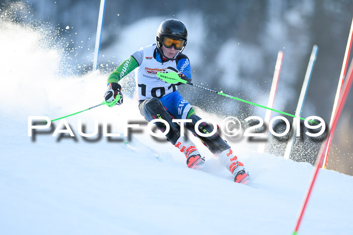 DSV Dt. Schülercup U14 SL 20.01.2019 Slalom