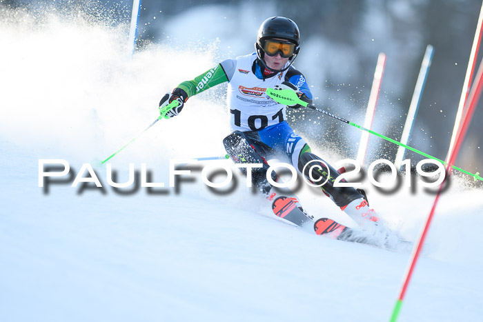 DSV Dt. Schülercup U14 SL 20.01.2019 Slalom