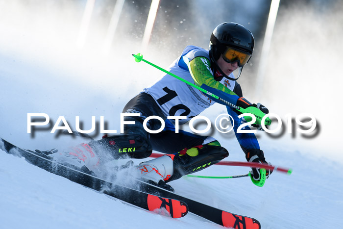 DSV Dt. Schülercup U14 SL 20.01.2019 Slalom