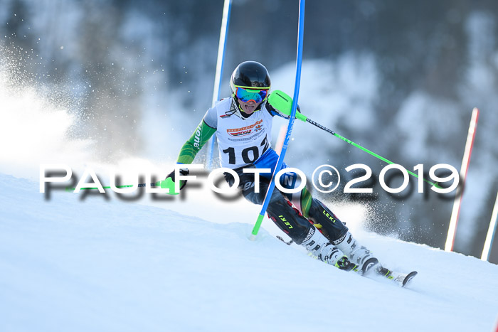 DSV Dt. Schülercup U14 SL 20.01.2019 Slalom