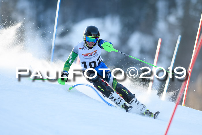 DSV Dt. Schülercup U14 SL 20.01.2019 Slalom