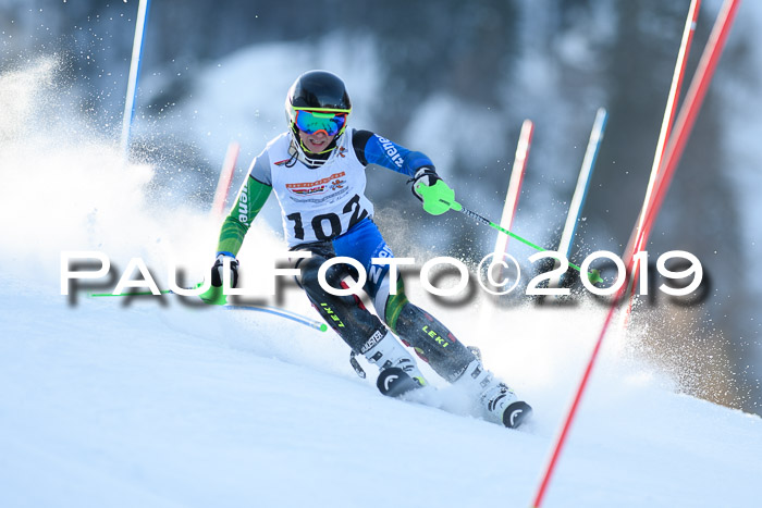 DSV Dt. Schülercup U14 SL 20.01.2019 Slalom