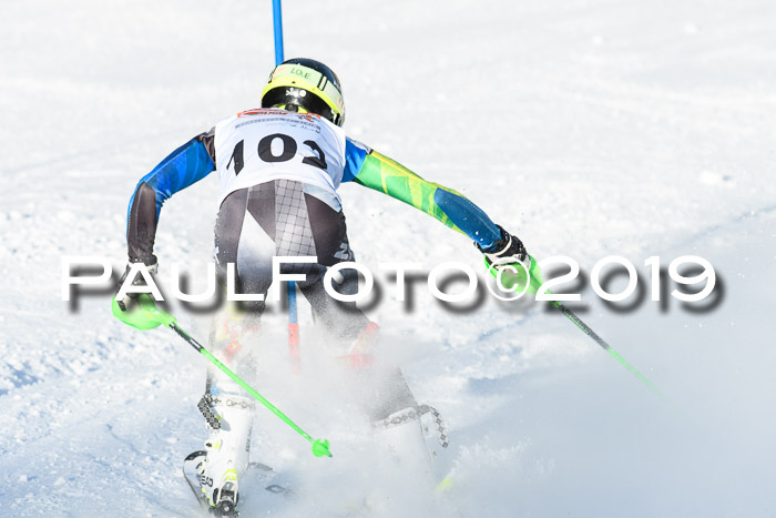 DSV Dt. Schülercup U14 SL 20.01.2019 Slalom