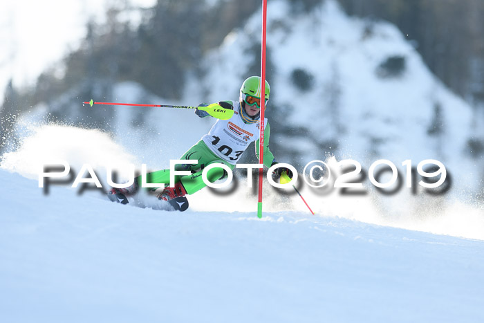 DSV Dt. Schülercup U14 SL 20.01.2019 Slalom