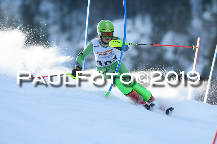 DSV Dt. Schülercup U14 SL 20.01.2019 Slalom