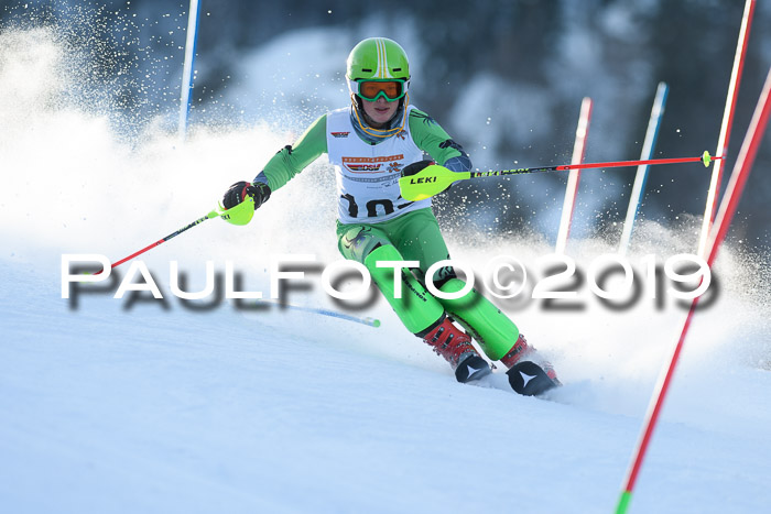 DSV Dt. Schülercup U14 SL 20.01.2019 Slalom