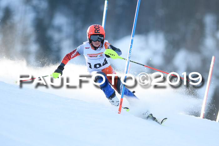 DSV Dt. Schülercup U14 SL 20.01.2019 Slalom