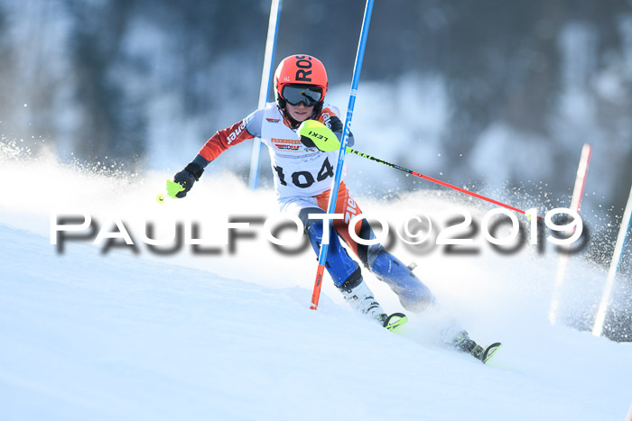 DSV Dt. Schülercup U14 SL 20.01.2019 Slalom