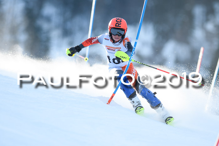 DSV Dt. Schülercup U14 SL 20.01.2019 Slalom