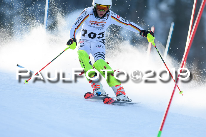 DSV Dt. Schülercup U14 SL 20.01.2019 Slalom