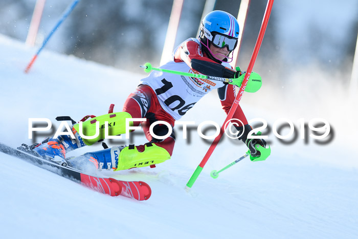 DSV Dt. Schülercup U14 SL 20.01.2019 Slalom