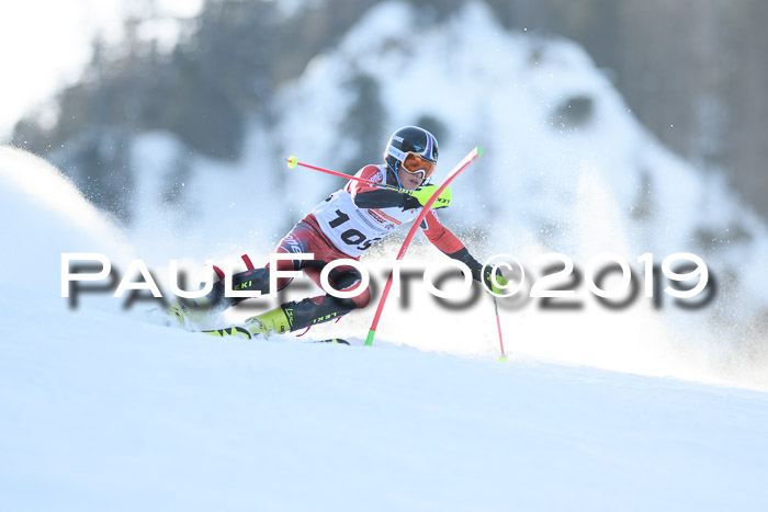 DSV Dt. Schülercup U14 SL 20.01.2019 Slalom