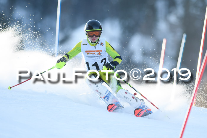 DSV Dt. Schülercup U14 SL 20.01.2019 Slalom