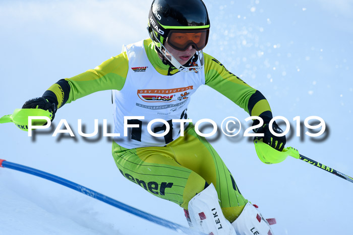 DSV Dt. Schülercup U14 SL 20.01.2019 Slalom