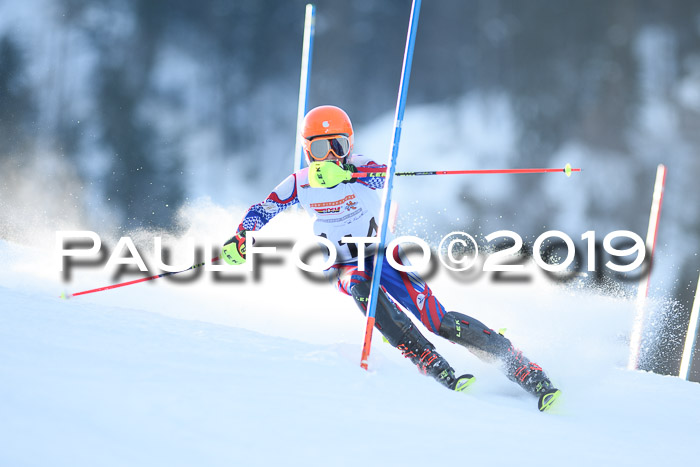 DSV Dt. Schülercup U14 SL 20.01.2019 Slalom