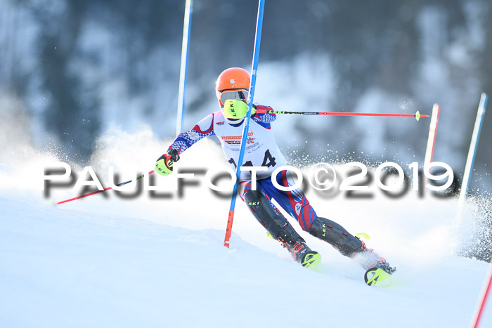 DSV Dt. Schülercup U14 SL 20.01.2019 Slalom