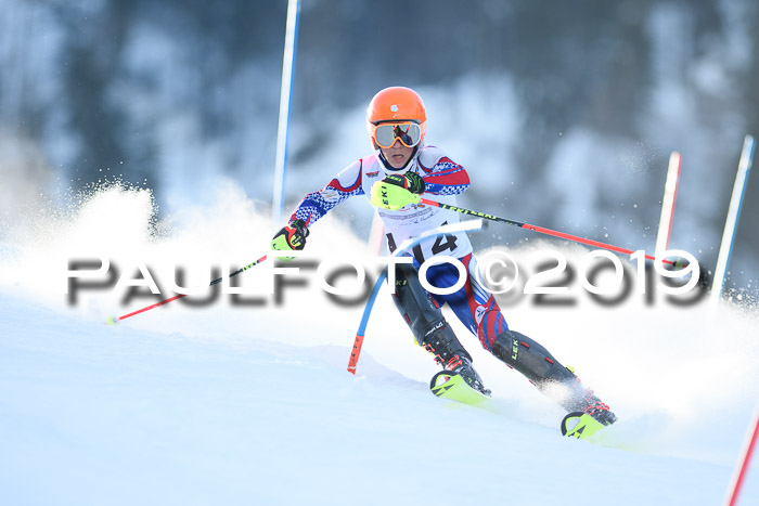 DSV Dt. Schülercup U14 SL 20.01.2019 Slalom