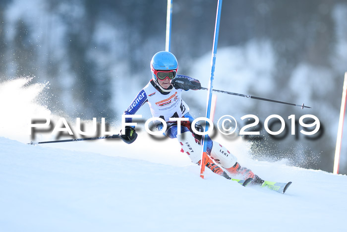 DSV Dt. Schülercup U14 SL 20.01.2019 Slalom