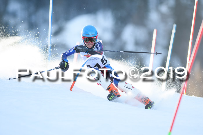 DSV Dt. Schülercup U14 SL 20.01.2019 Slalom