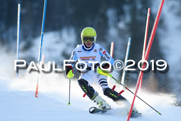 DSV Dt. Schülercup U14 SL 20.01.2019 Slalom