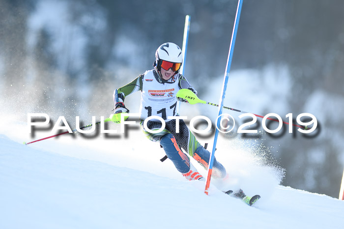 DSV Dt. Schülercup U14 SL 20.01.2019 Slalom