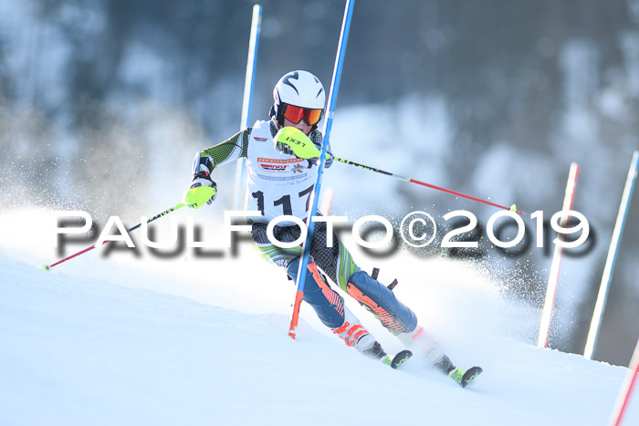 DSV Dt. Schülercup U14 SL 20.01.2019 Slalom