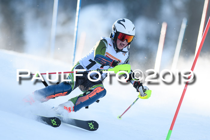 DSV Dt. Schülercup U14 SL 20.01.2019 Slalom