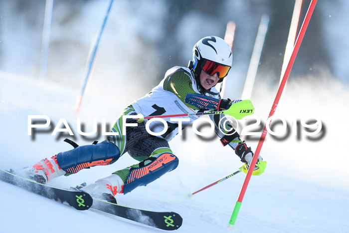 DSV Dt. Schülercup U14 SL 20.01.2019 Slalom