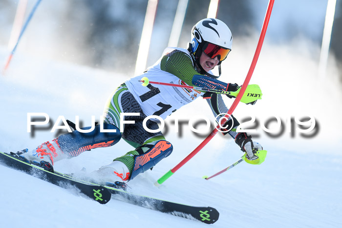 DSV Dt. Schülercup U14 SL 20.01.2019 Slalom